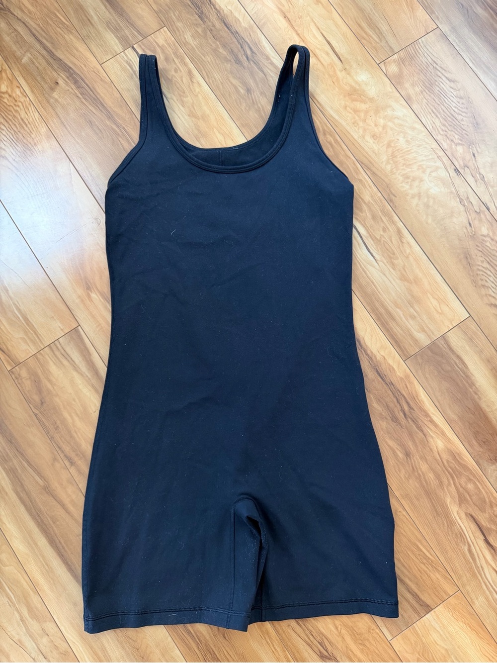 Black womens Sleeveless TnAction One-Piece Romper size L